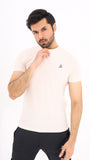 Jaquard Mesh  Off-White Shirt