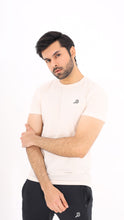 Load image into Gallery viewer, Jaquard Mesh  Off-White Shirt