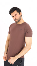 Load image into Gallery viewer, Jaquard Mesh Choclate Brown Shirt