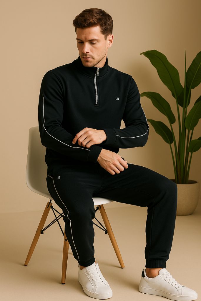 Winter Cotton Fleece Tracksuit - A22