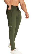 Load image into Gallery viewer, Slim Fit Olive Green Trouser