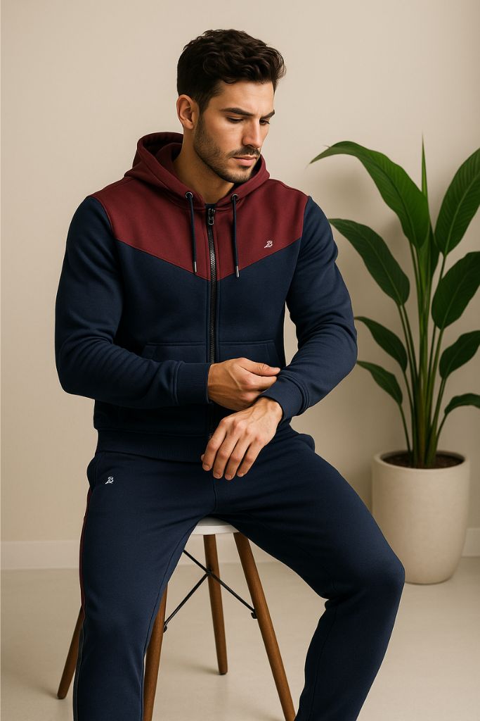Stylish Winter Fleece Tracksuit - A23