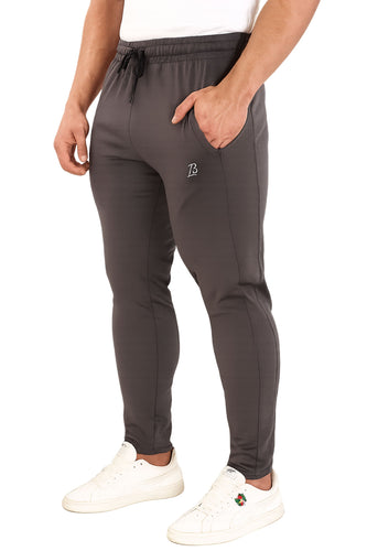 Slim Fit Charcoal Gray Trouser F8