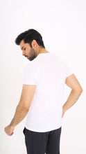 Load image into Gallery viewer, Jaquard Mesh White Shirt