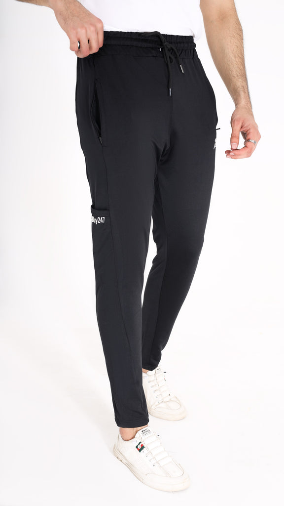 Slim Fit Black Trouser