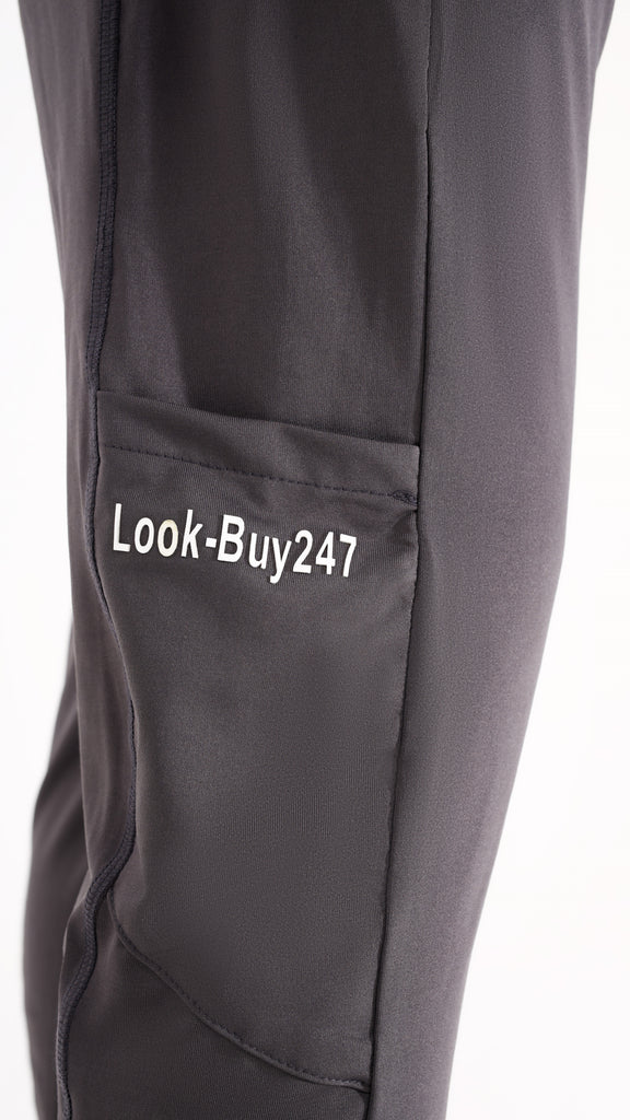 Slim Fit Charcoal Gray Trouser