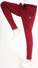 Load image into Gallery viewer, Slim Fit Maroon Trouser