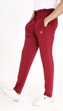 Load image into Gallery viewer, Slim Fit Maroon Trouser