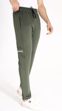 Load image into Gallery viewer, Slim Fit Olive Green Trouser