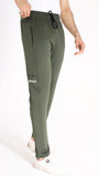 Slim Fit Olive Green Trouser