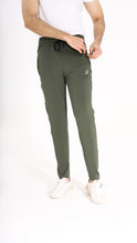 Load image into Gallery viewer, Slim Fit Olive Green Trouser