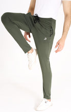 Load image into Gallery viewer, Slim Fit Olive Green Trouser