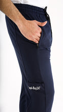 Load image into Gallery viewer, Slim Fit Navy Blue Trouser