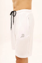 Load image into Gallery viewer, LB. White Air Mesh Training Shorts LookBuy247