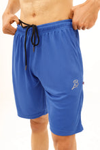 Load image into Gallery viewer, LB. Royal Blue Air Mesh Training Shorts LookBuy247