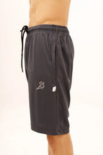 Load image into Gallery viewer, LB. Charcoal Gray Air Mesh Training Shorts LookBuy247
