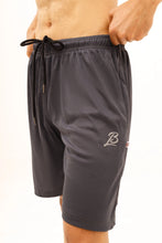 Load image into Gallery viewer, LB. Charcoal Gray Air Mesh Training Shorts LookBuy247