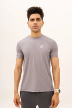 Load image into Gallery viewer, LB-Gray Lining Stretchable Fabric T-Shirt LookBuy247