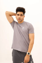 Load image into Gallery viewer, LB-Gray Lining Stretchable Fabric T-Shirt LookBuy247