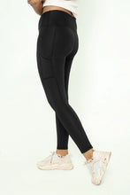 Load image into Gallery viewer, L.B Black Stylish Tights With Pocket LookBuy247