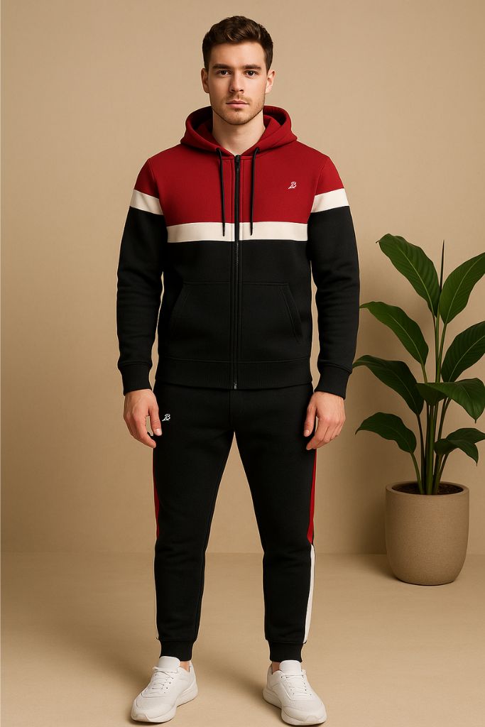 Premium Imported Cotton Fleece Tracksuit - A24