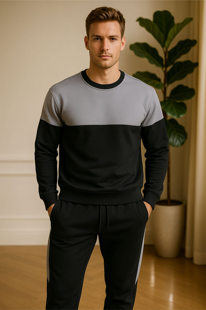 Modern Fit Fleece Tracksuit for Men & Boys - A26