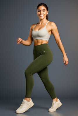 LB-Stylish Olive Green Tights E2