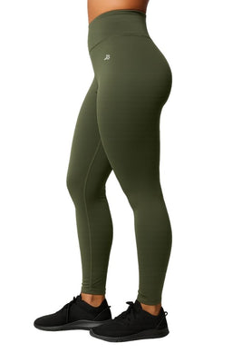 Pack of 2 Premium Slim Fit Tights + Free T-Shirt(Olive Green & Charcol Grey) E6