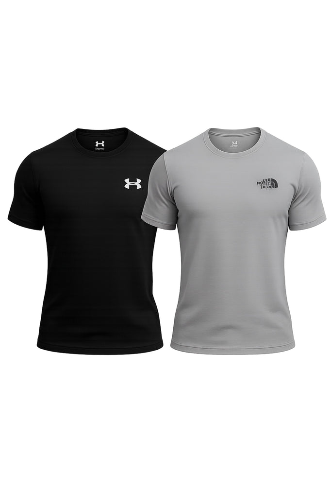 Pack of 2 Imported Spandex T-Shirts