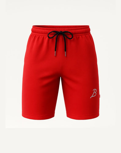 Red Mesh Training Shorts H5