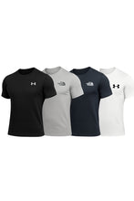 Load image into Gallery viewer, Pack of 4 Imported Spandex T-Shirts