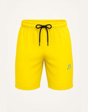 Load image into Gallery viewer, Yellow Mesh Training  Shorts