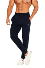Load image into Gallery viewer, Slim Fit Navy Blue Trouser