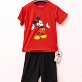 L.B Kids Nicker Shirt with Mickey Mouse Printing