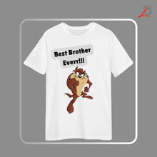 Load image into Gallery viewer, Best Brother Ever Taz t-shirt LookBuy247
