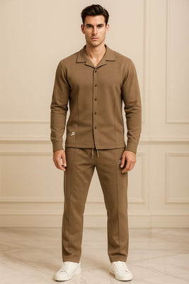 safari suit mens clothing
