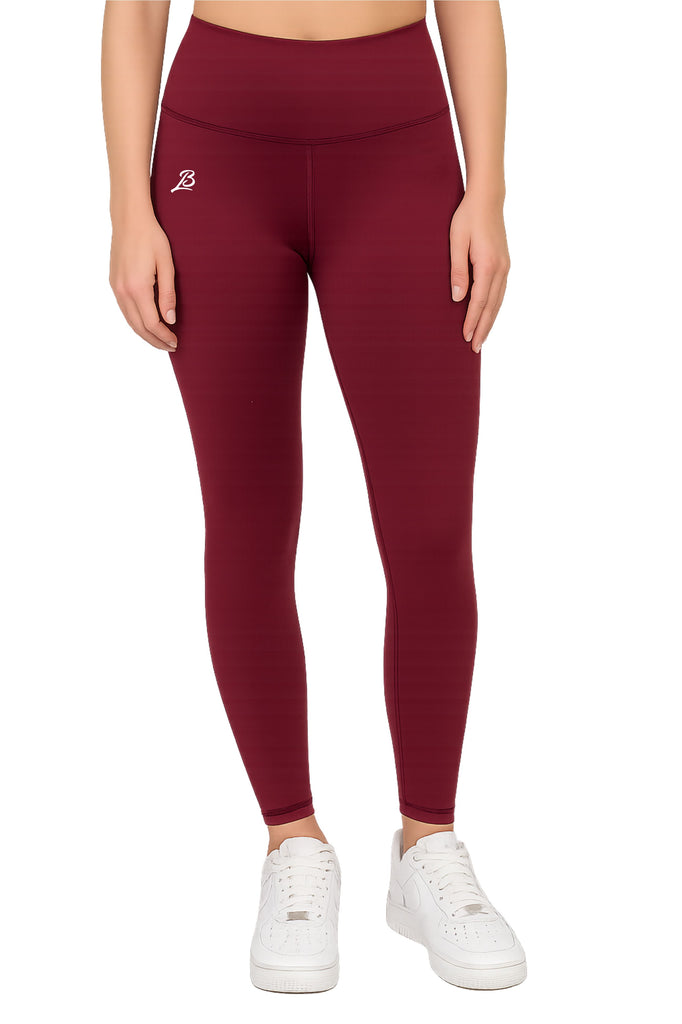 LB-Stylish Premium Slim Fit Burgundy Tights
